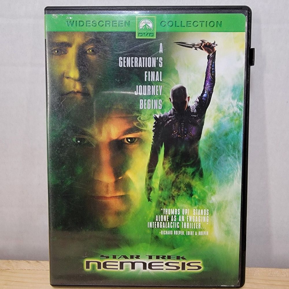 DVD Star Trek Nemesis w/ insert